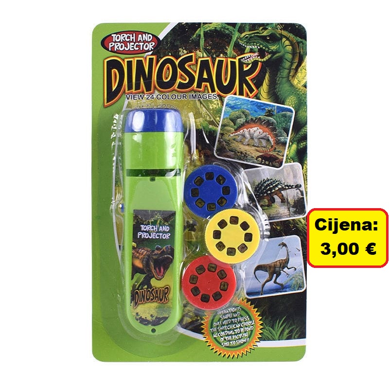 SVJETILJKA PROJEKTOR DINOSAUR